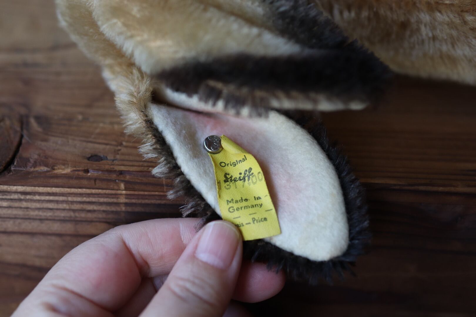 シュタイフ ぬいぐるみ うさぎ Hoppy14㎝ ヴィンテージ