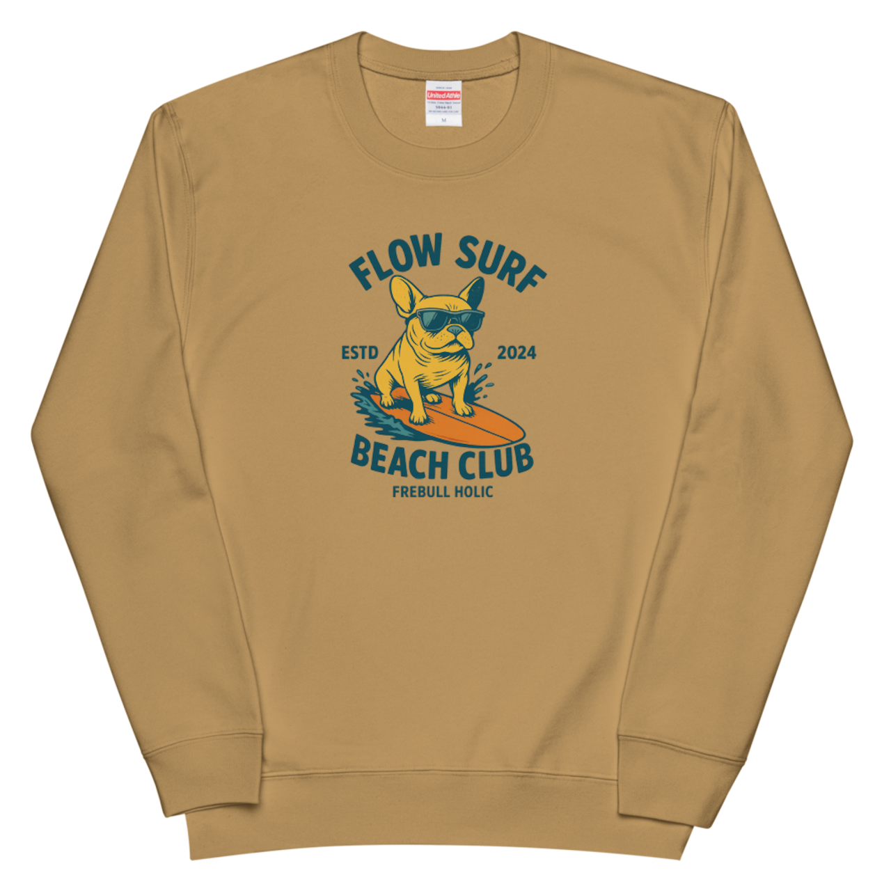 FREBULL SURF ユニセックス クルーネック スウェット (4colors) P00450