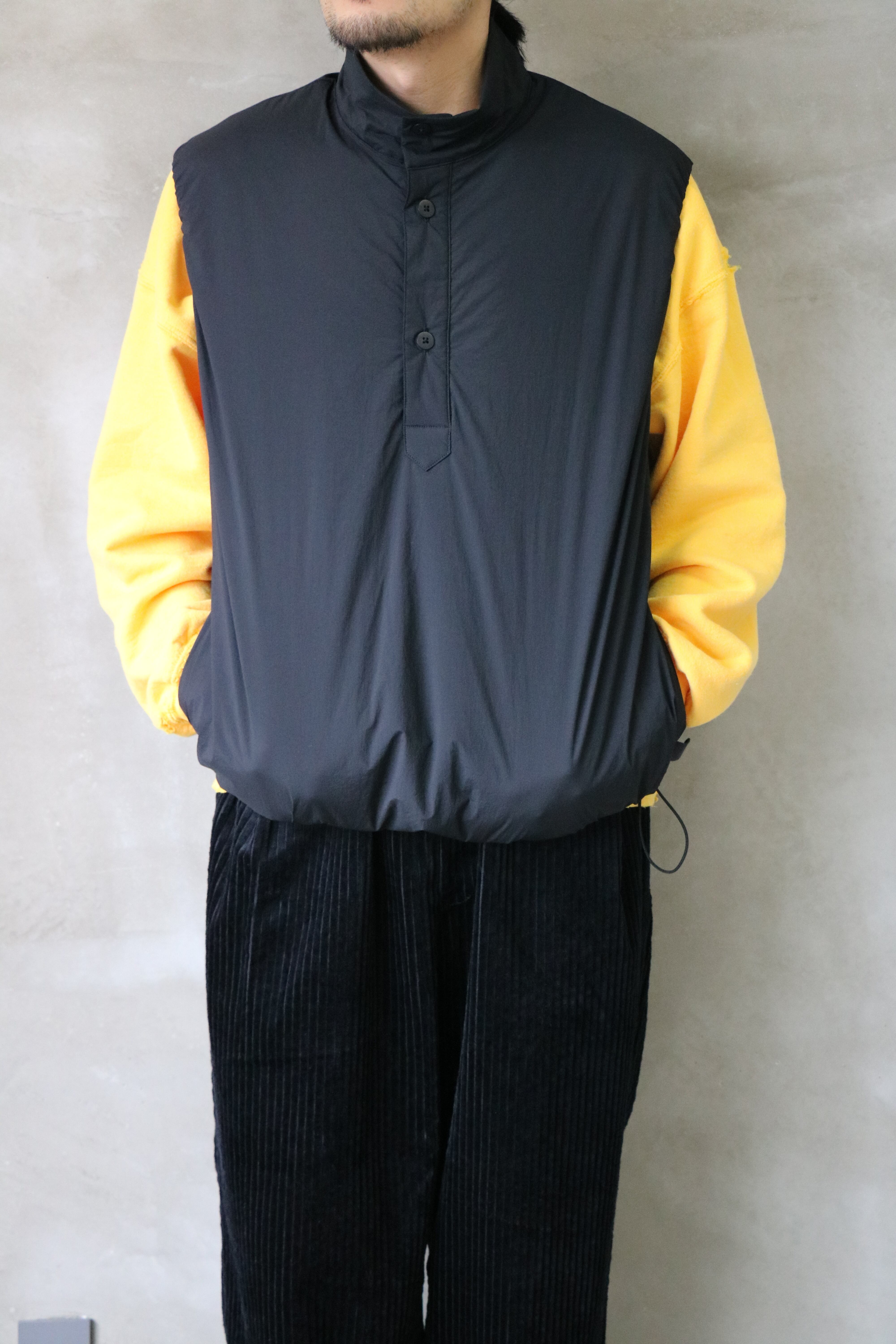 STILL BY HAND / Pullover Padded Vest / VE01244 / スティルバイ 