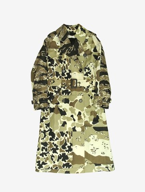 GOLDEN GOOSE DELUXE BRAND  CAMOUFLAGE COAT