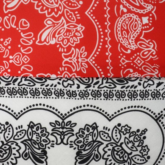 《送料無料》予約：ハーフハーフスカーフ【HIKIKI】