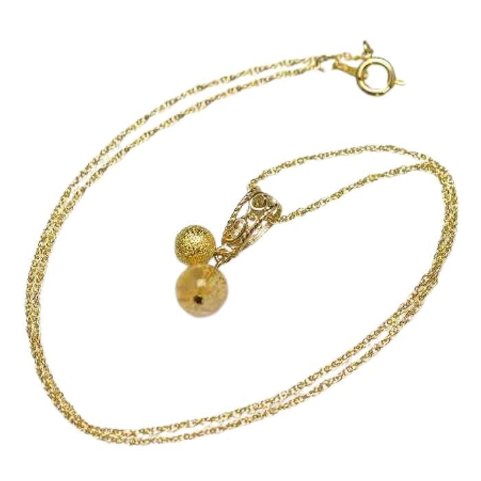 金運アップ‼️シトリンのネックレス