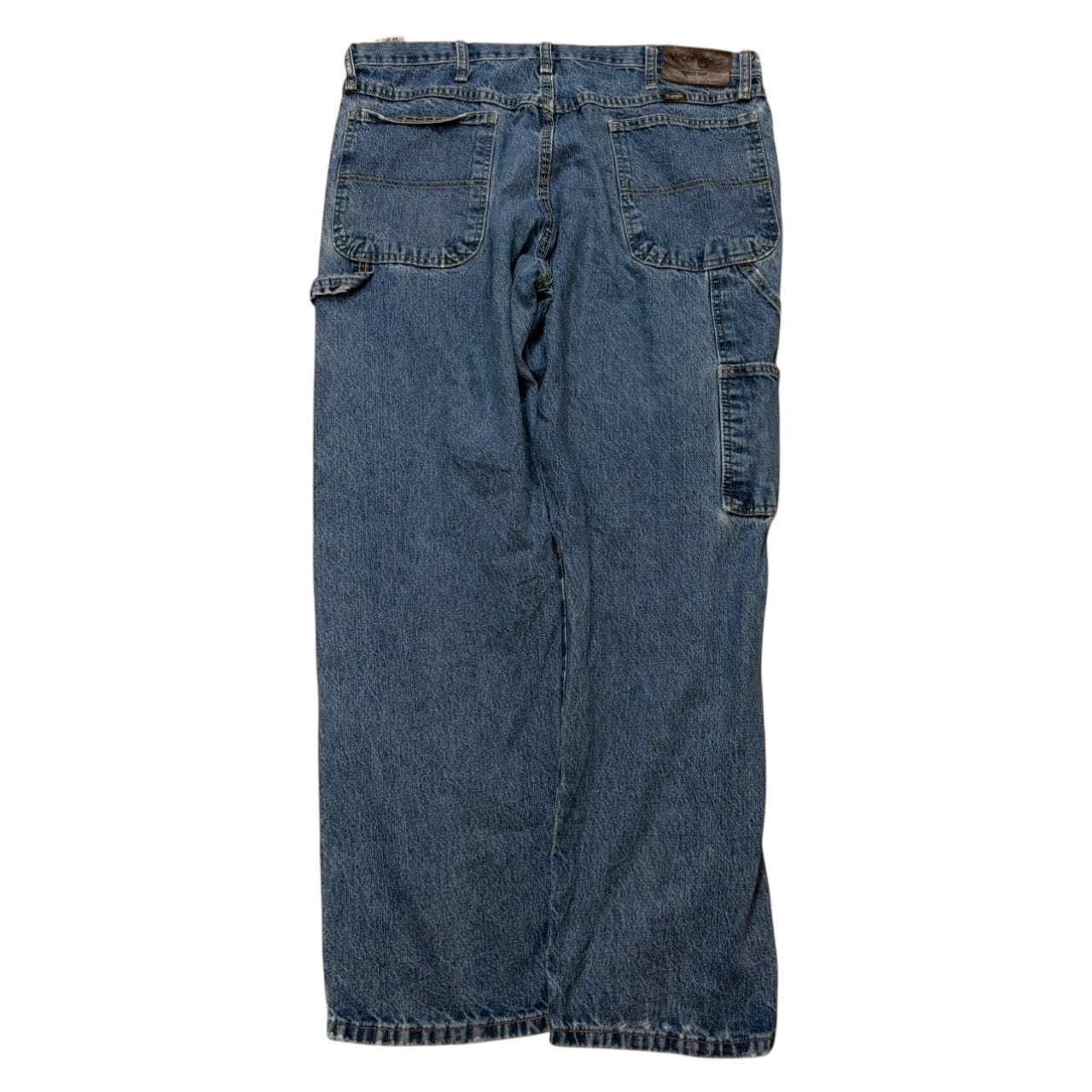白ステッチ】W36×L32 Levi's ブラックデニムパンツ 革パッチ | 古着屋