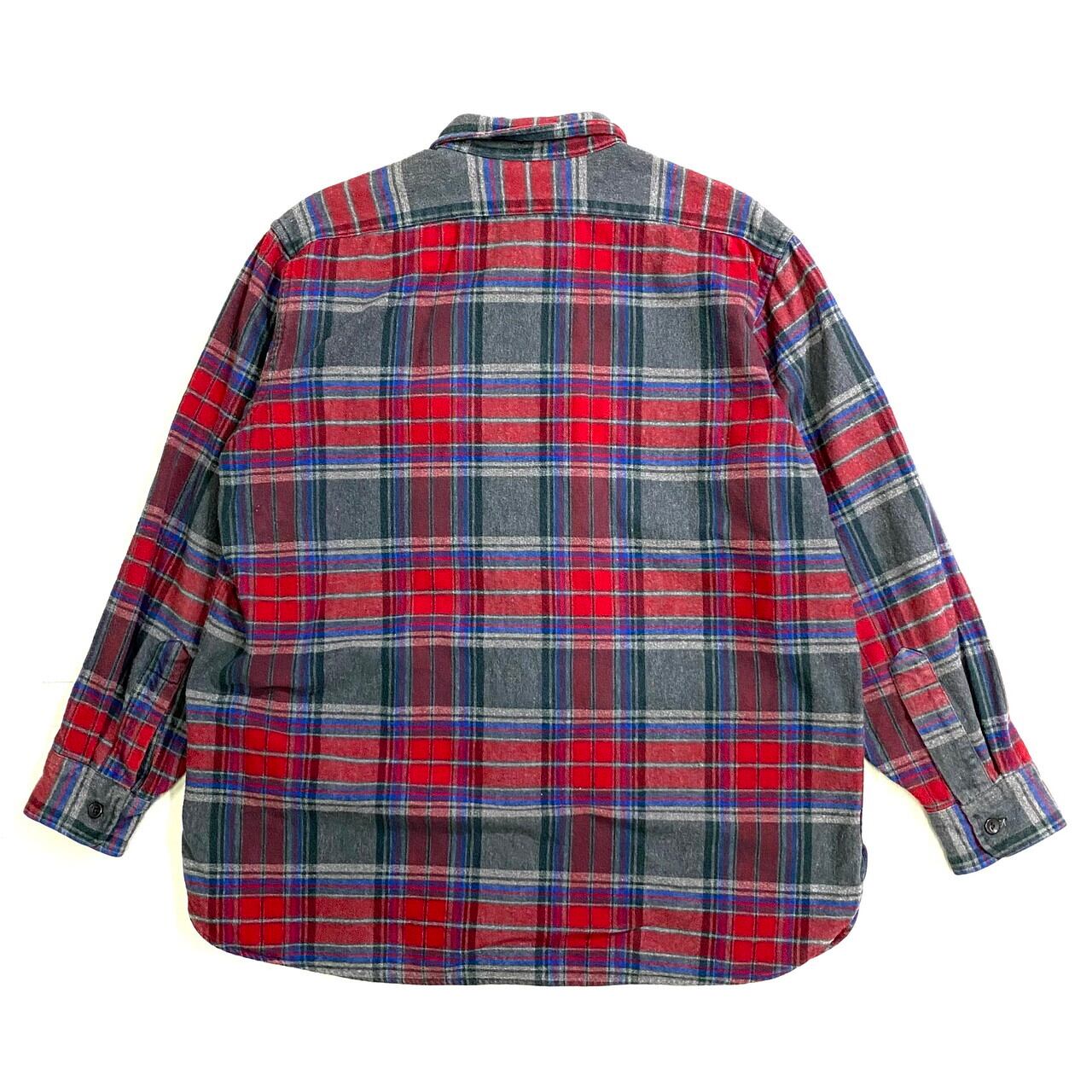 90年代 ジャマイカ製 L.L.Bean エルエルビーン 長袖 フランネル 90年代 ジャマイカ製 L.L.Bean エルエルビーン 長袖 フランネル