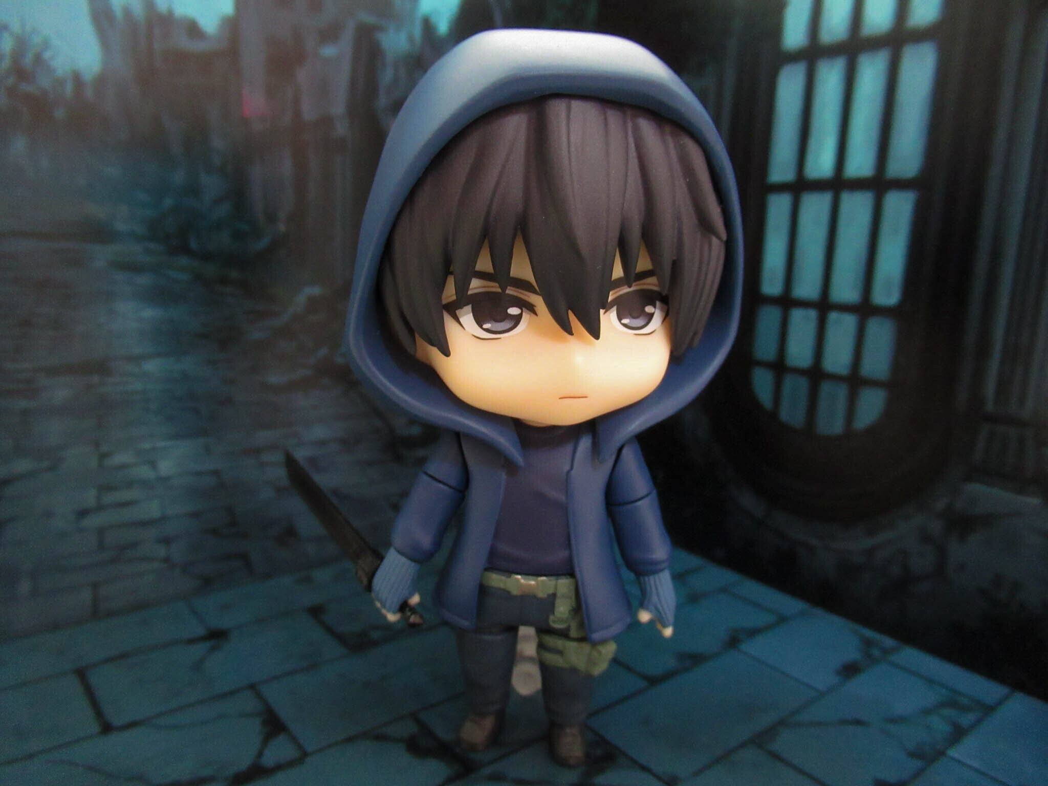 再入荷【1642】 張起霊 髪パーツ フード付きショート ねんどろいど