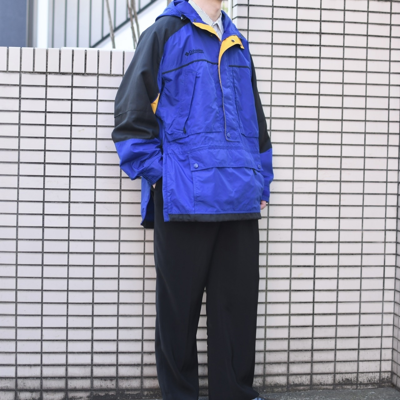 Columbia triple zip anorak parka