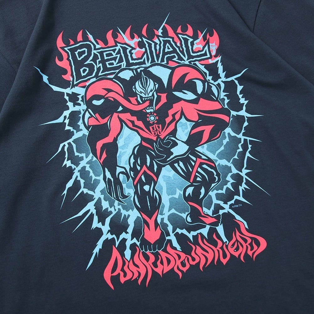 PUNKDRUNKERS / ［PDSx円谷プロ］ウルトラマンベリアルTEE / BLACK