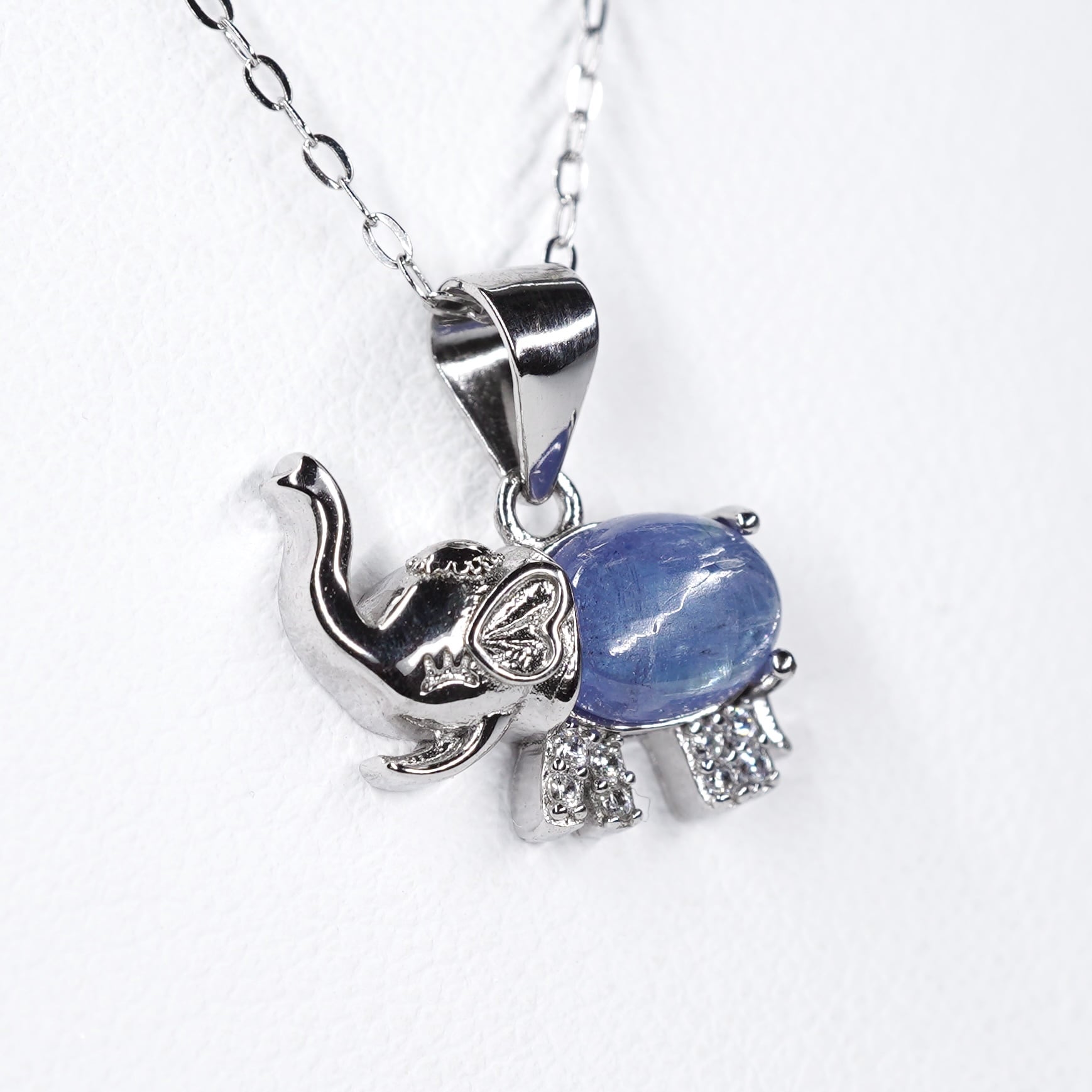 ペンダントトップのみ♦︎タンザナイト♦︎WGカラー《0219》