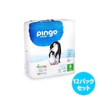 [12パックセット] Pingo プレミアムエコ紙おむつ（サイズ 6）