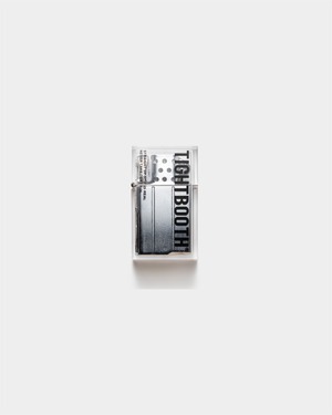 TIGHTBOOTH / LABEL LOGO HARD EDGE LIGHTER / CLEAR