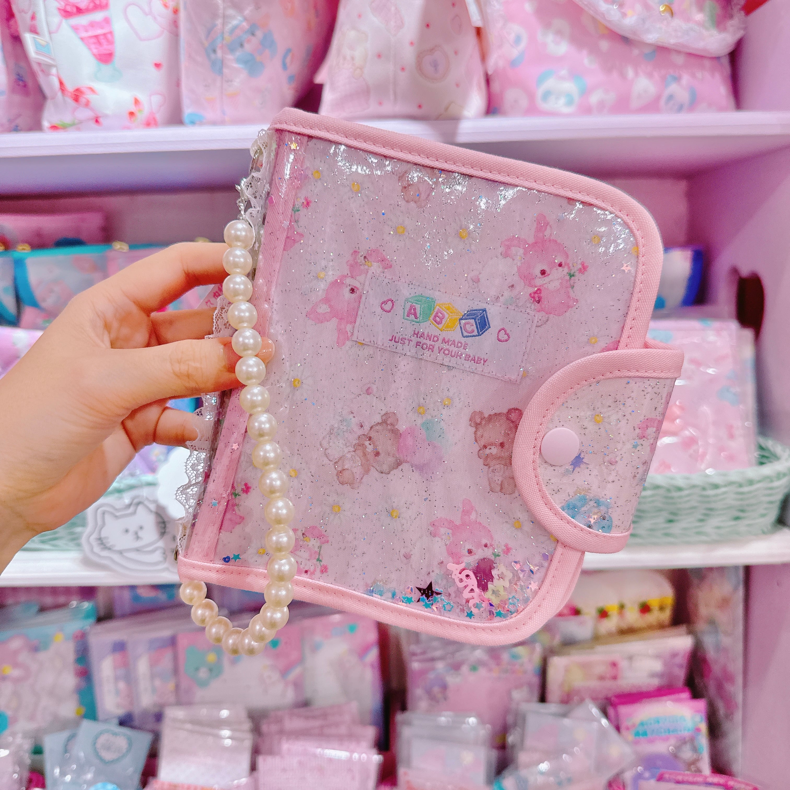 【E3】95-10 6穴シール帳（リフィル付き）