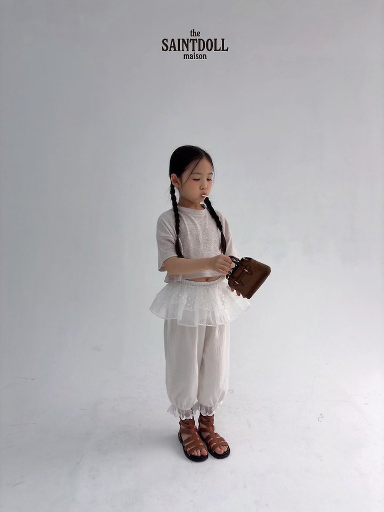 [SAINTDOLL] Laura Frill Pants (adult) / [세인트돌] 로라프릴팬츠 (adult)
