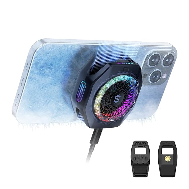GameSir X3 Pro スマホゲ一ムコントロ一ラ一、RGB バックライト付き