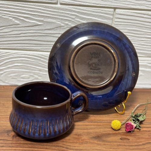 【Vintage 】Gefle/Kosmos(コスモス) 1 カップ＆ソーサー
