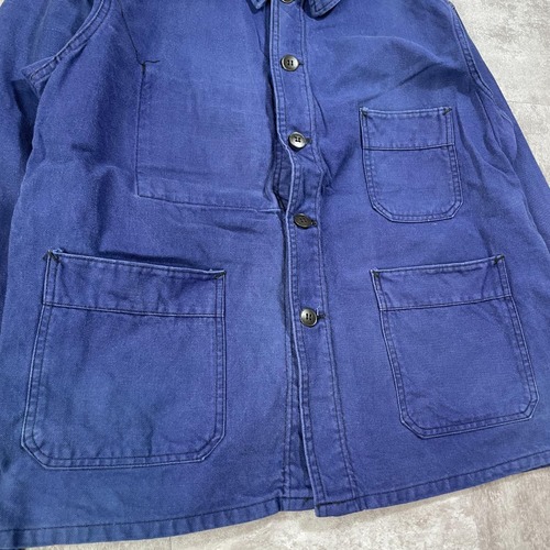 60-70s Adolphe Lafont 刺繍タグ フレンチワークジャケット 詳細写真5