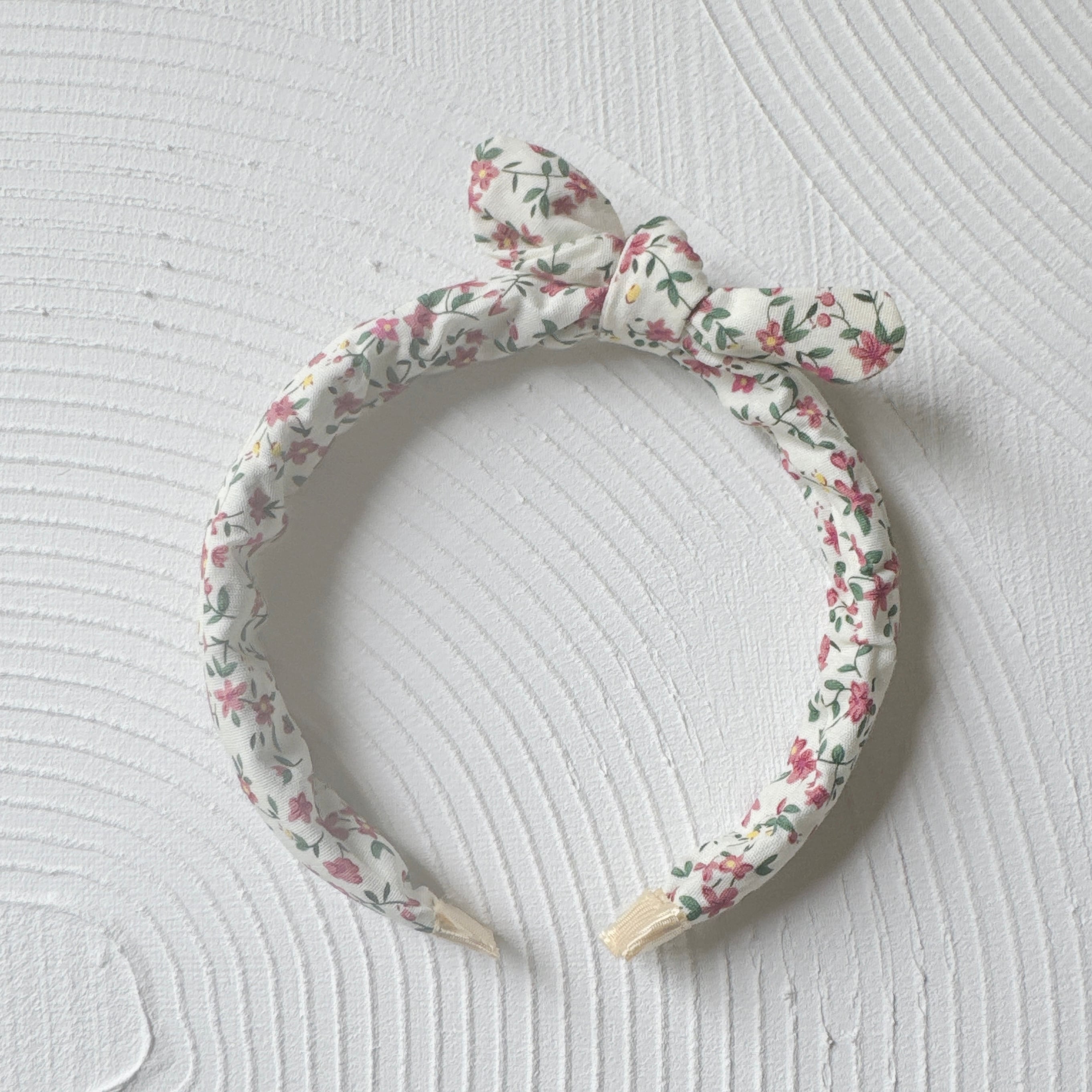 2カラー小花小さめおリボン撮影用カチューシャ