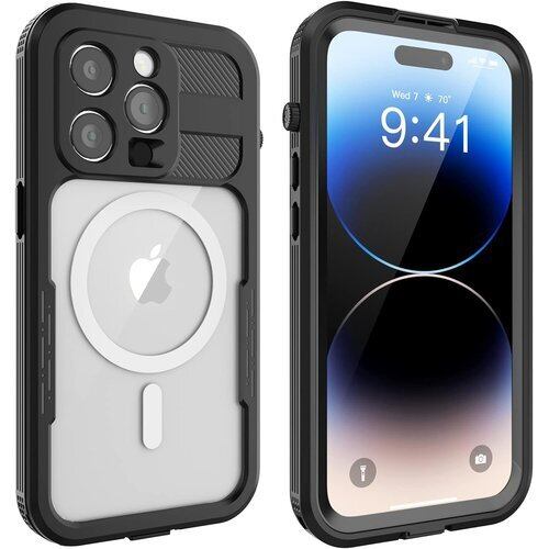 新品》 iPhone 14 ProMax ケース 防水ケース 耐衝撃ケース IP68防水 