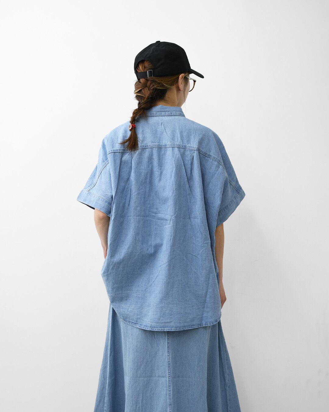 DELIMARU　デニムブルー　非売品 MICA&DEAL [マイカアンドディール] dolman/s denim bl [0126201117
