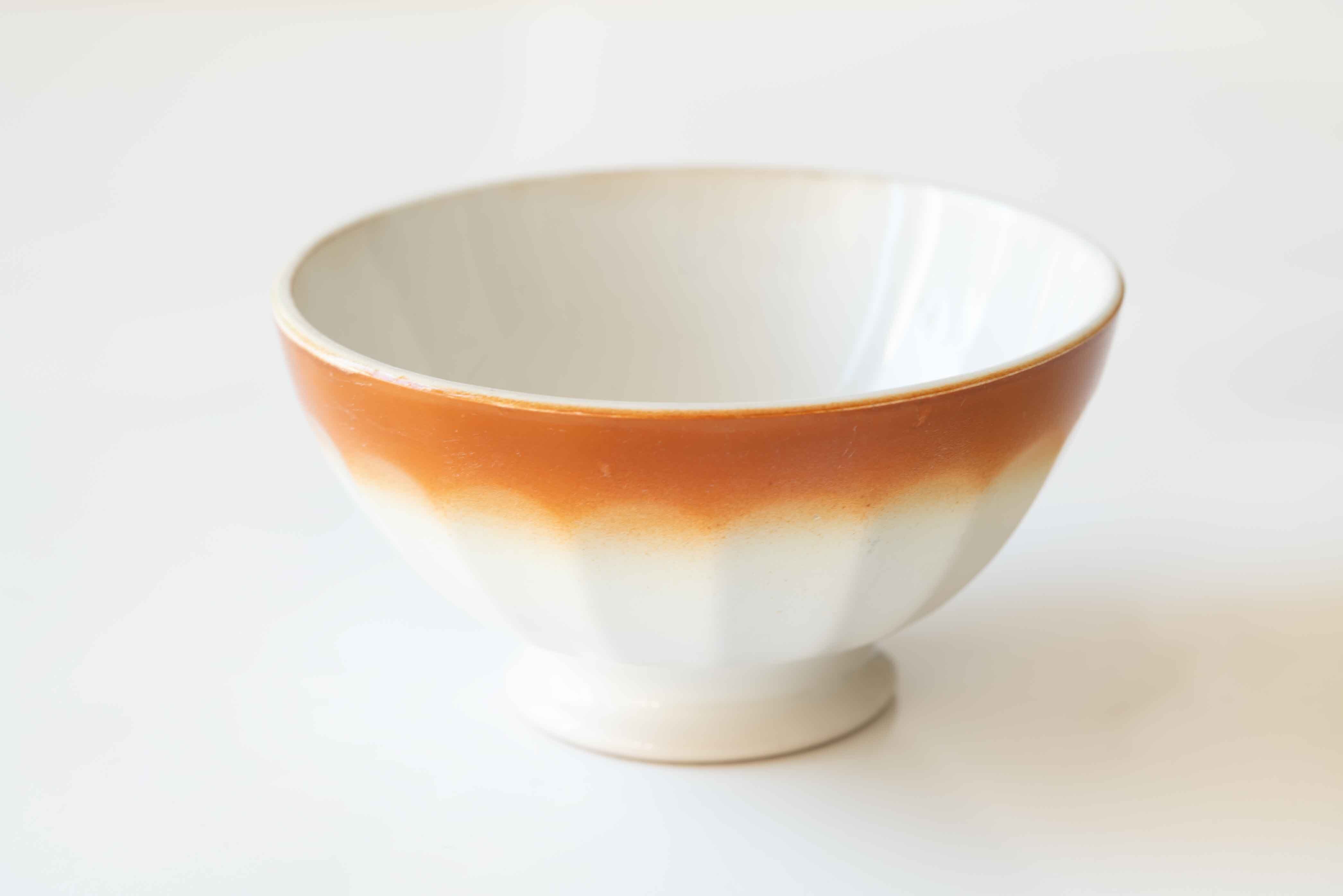 Lunevilleリュネヴィル(刻印なし) オレンジブラウンのぼかし柄