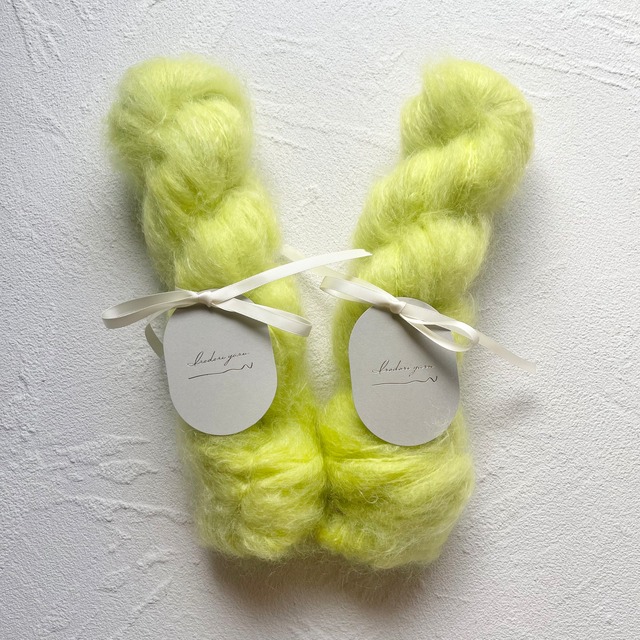 Kid Mohair DK【Citrus Green】