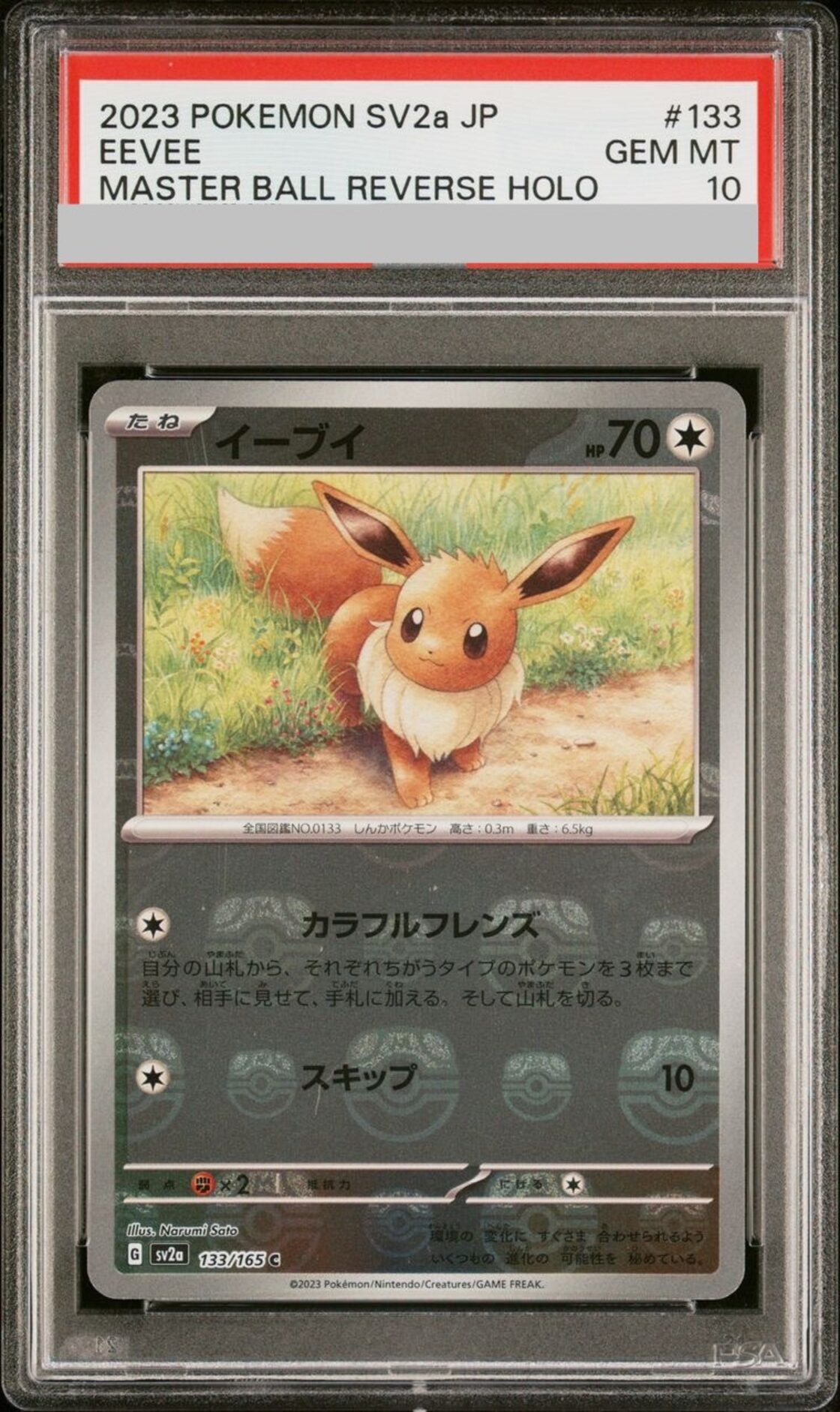 ぬこ様専用 イーブイ マスターボールミラー PSA10 | Pay ID