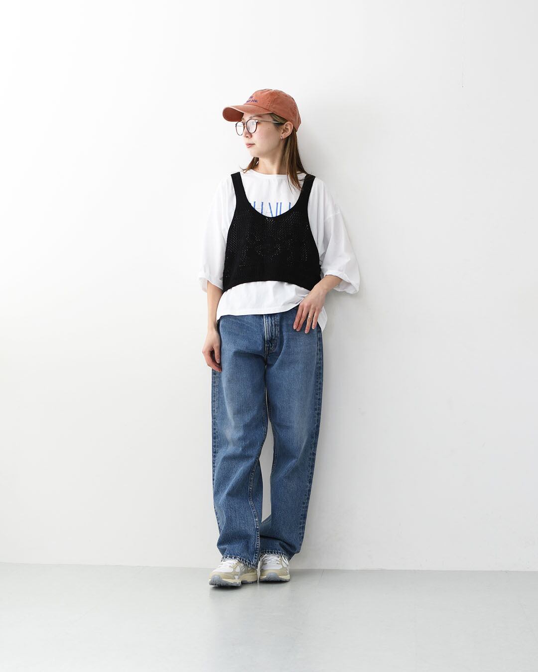 MidiUmi [ミディウミ] 2way needle work vest [1-720102] 2wayニードル