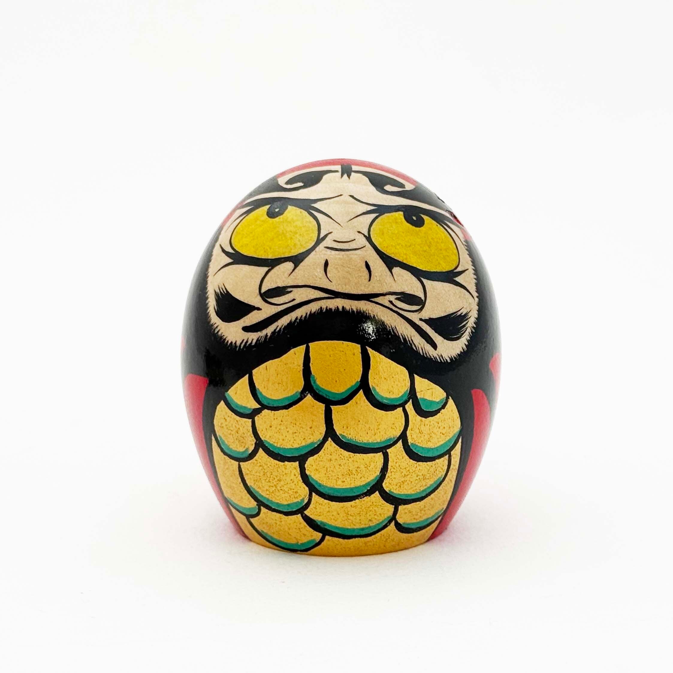 アマビエだるま木地玩具（独立系 / 鈴木久雄工人）