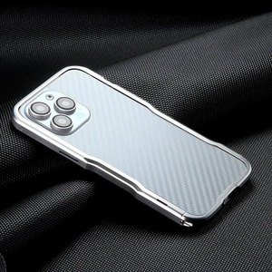 ◆iPhone 16/15/14/13/Pro/Pro Max/Plus/e/Mini◆Minimal Curve Metal Frame Case / ミニマル カーブ メタル フレーム スマホケース