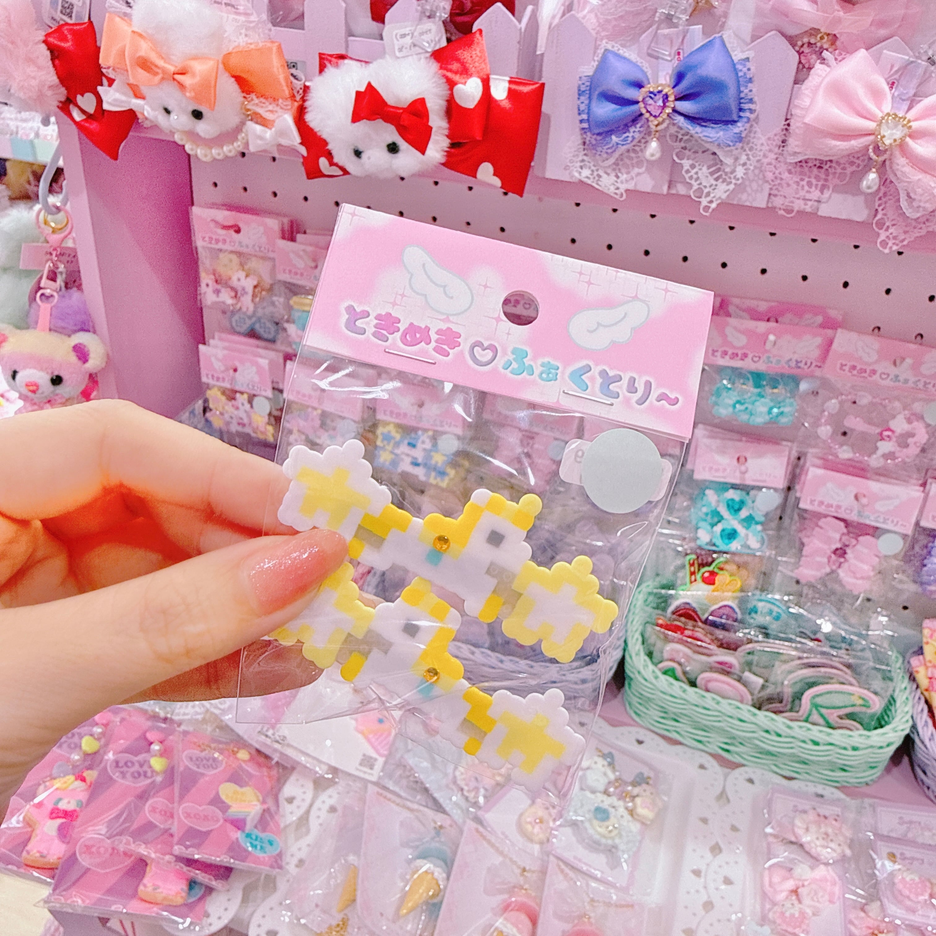 【R1】11-9スターユニコーンツインヘアクリップ