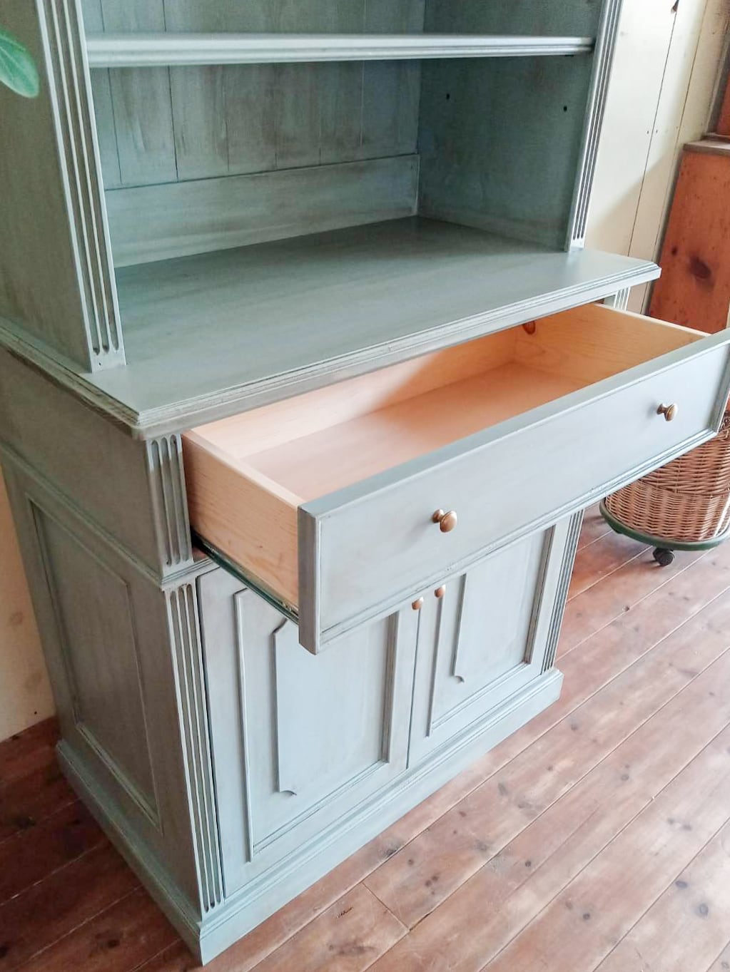 フランスアンティーク キッチンキャビネット カップボード 食器棚 ブロカント フランスアンティーク キッチンキャビネット カップボード 食器棚