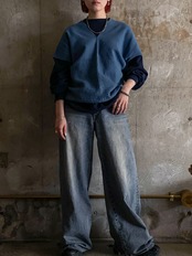 Karen tribe／貫頭衣（indigo）