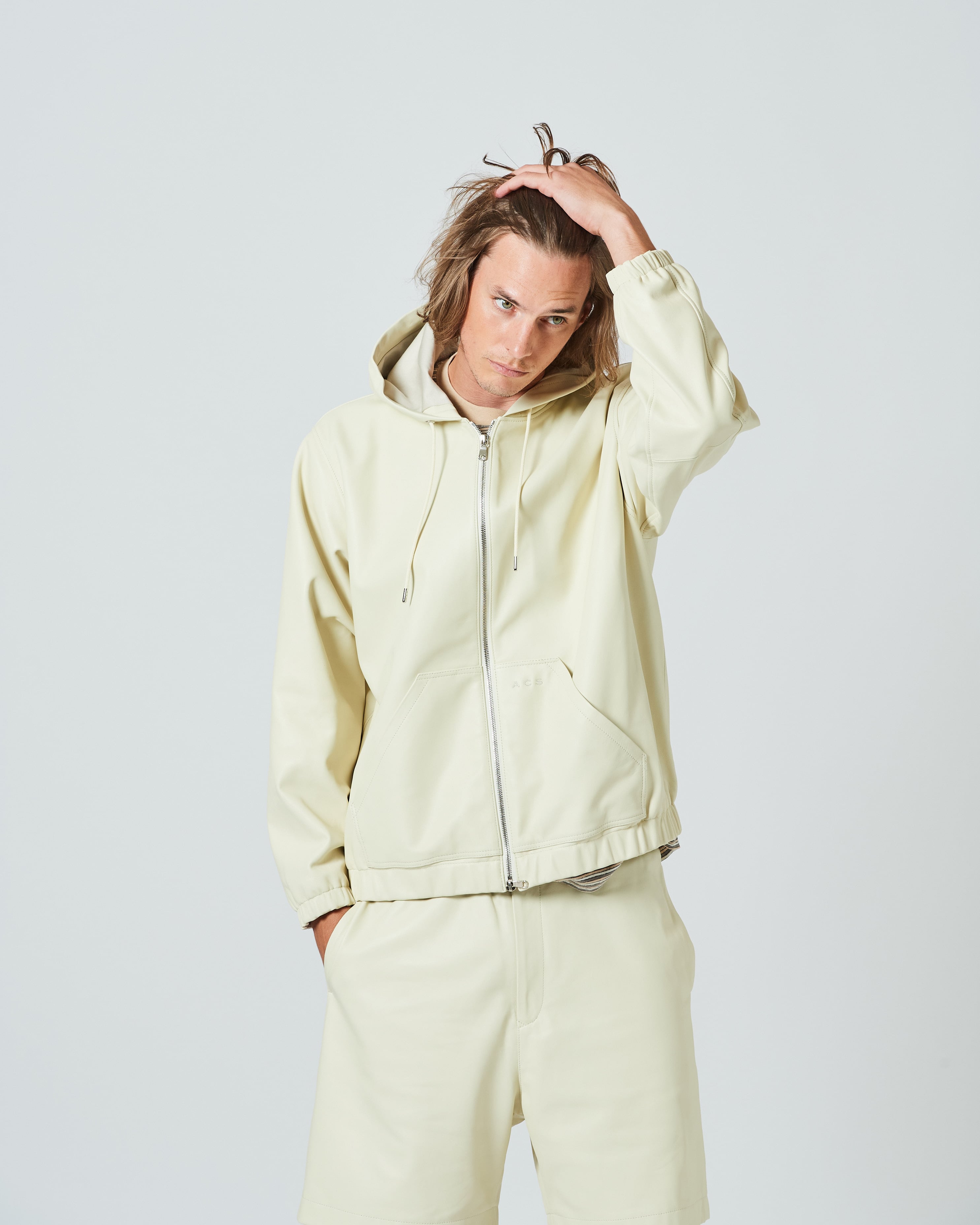 レザー フードジャケット | ACANTHUS ONLINE STORE