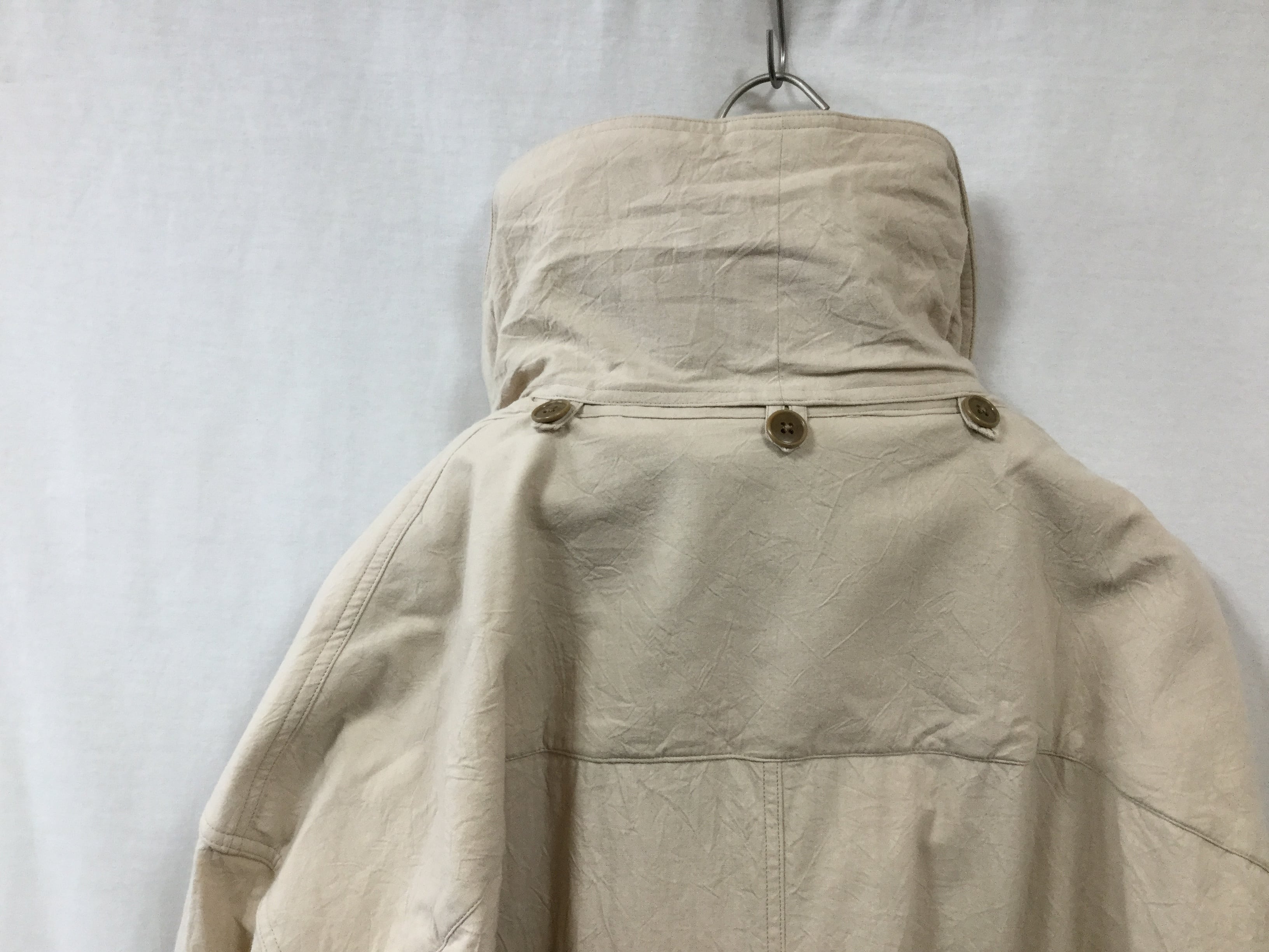 ホームレステイラー 20AW リバーシブルコート フード モッズコート アウター HOMELESS TAILOR”REVERSIBLE COAT IVORY” | Lapel online store