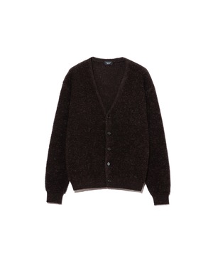 UNUSED / US2569 KNIT CARDIGAN(DARK BROWN)
