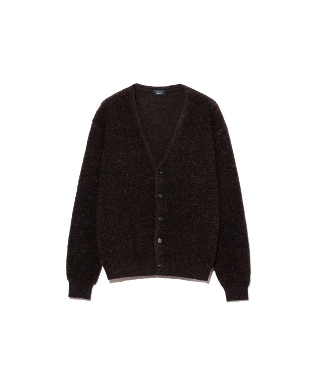 UNUSED / US2569 KNIT CARDIGAN(DARK BROWN)