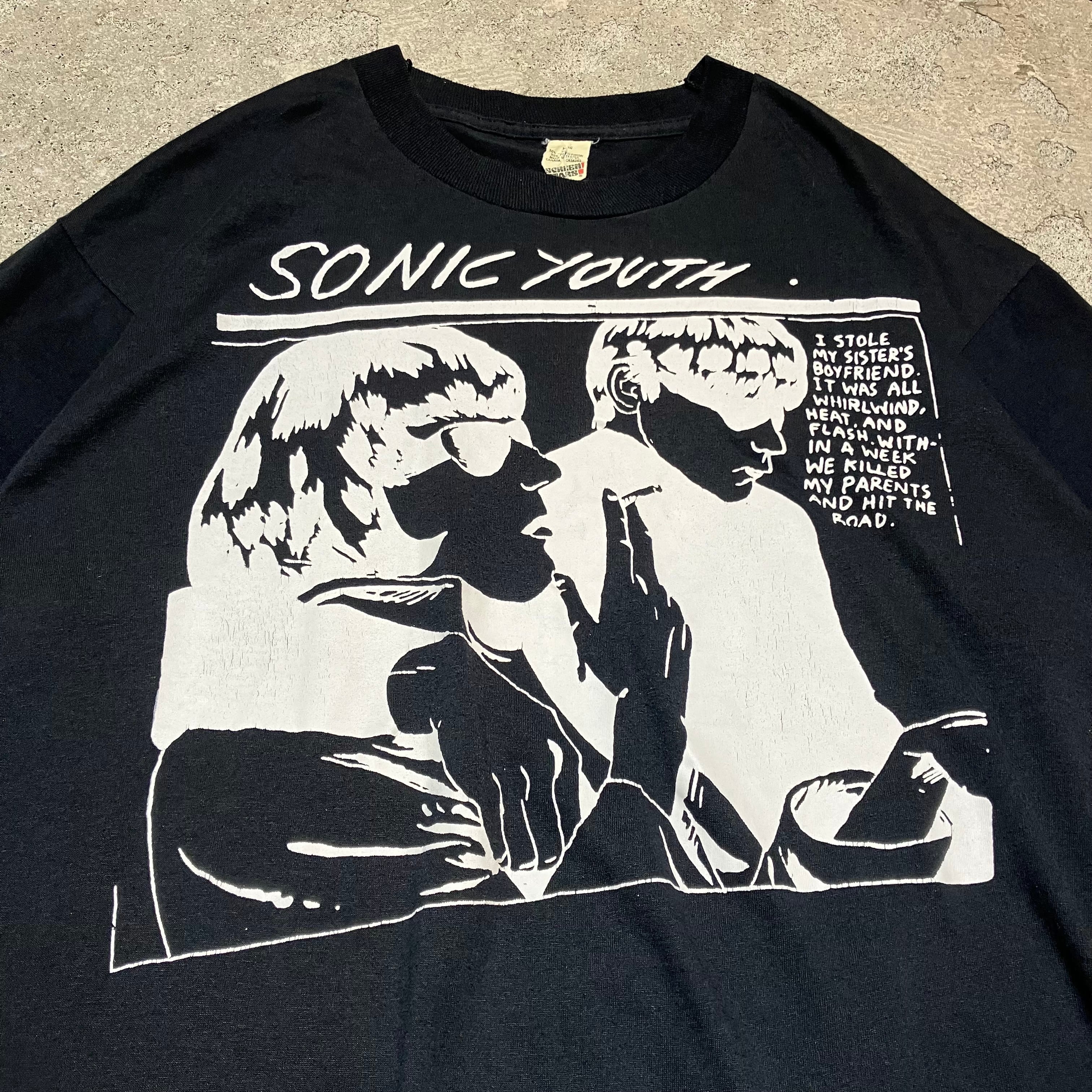 90s SONIC YOUTH Tシャツ XL USA製-