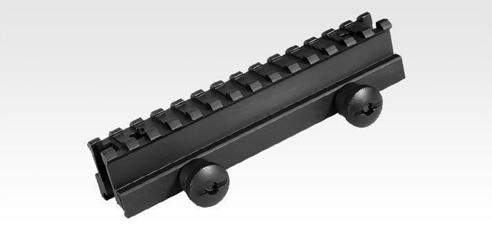 ブラック アルミ マウントリング マウントリング - Gun Shop SATO にようこそ