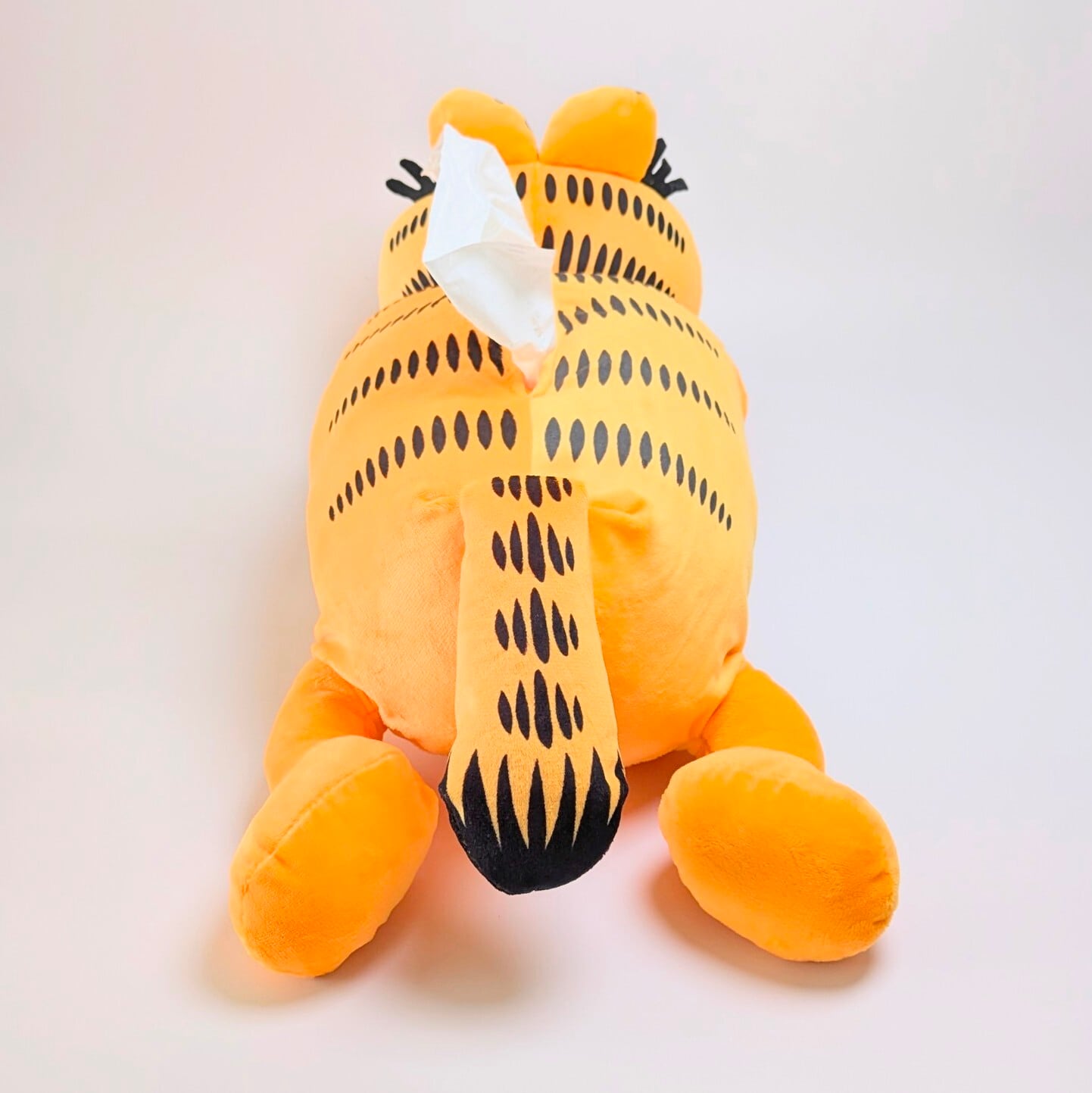 プラッシュとしても♡♡【 Garfield ( ガーフィールド ) 】 GARFIELD PLUSH TISSUE COVER / ガーフィールド プラッシュティッシュカバー〚アメリカン雑貨 アメトイ〛