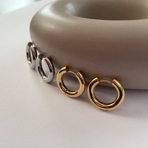 one touch hoop pierce ステンレスピアス