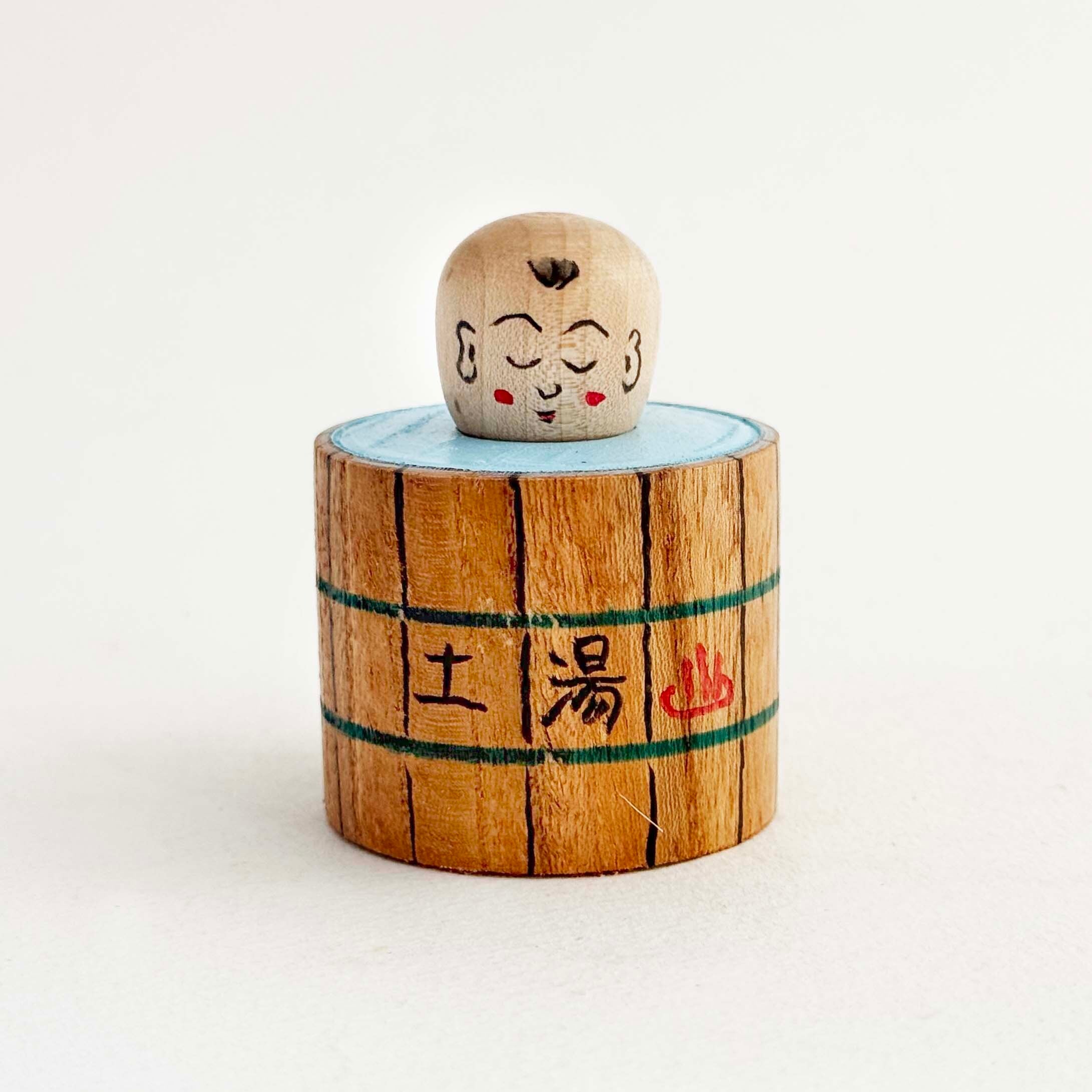 土湯温泉こけし(土湯系 / 西山敏彦工人)