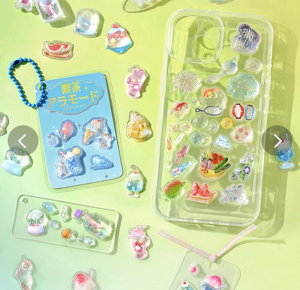 喫茶アラモードきゅるるんシール4枚セット | シール、雑貨SHOP【ABC】