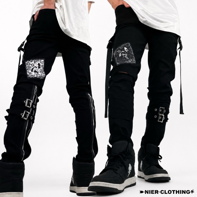《8/12〜14日目玉大特価60%OFF》GOTHIC GIMMICK STYLISH PANTS
