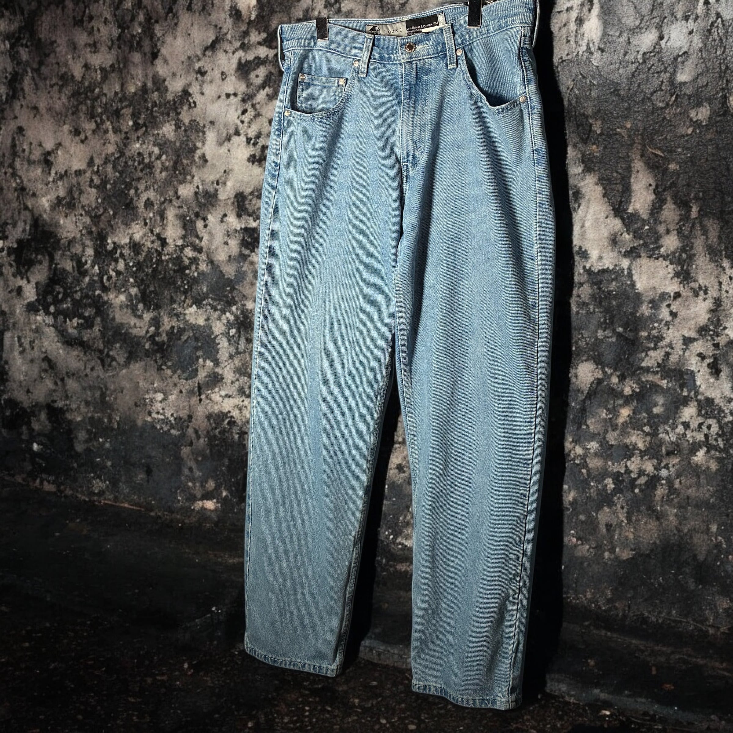 【新品未使用】リーバイスシルバータブ LOOSE W32 Levi's Silver Tab LOOSE W32 リーバイス シルバータブ ルーズ ブルー
