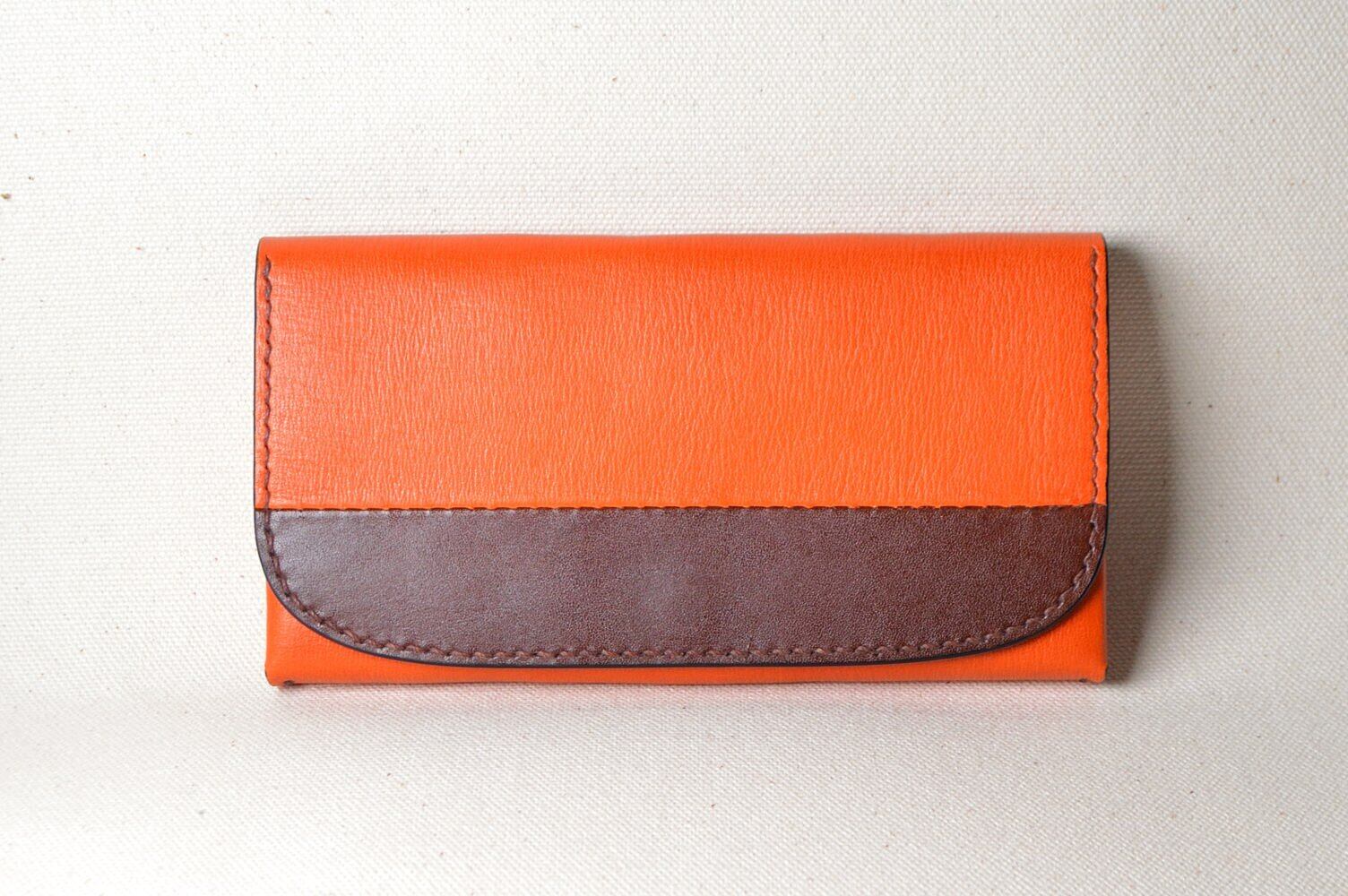 tsutsuco model-長財布 2 （カード8枚用） | OUGI Leathers