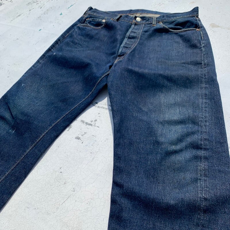 60's LEVI'S リーバイス 501 Big E Sタイプ デニム 濃紺 Vステッチ