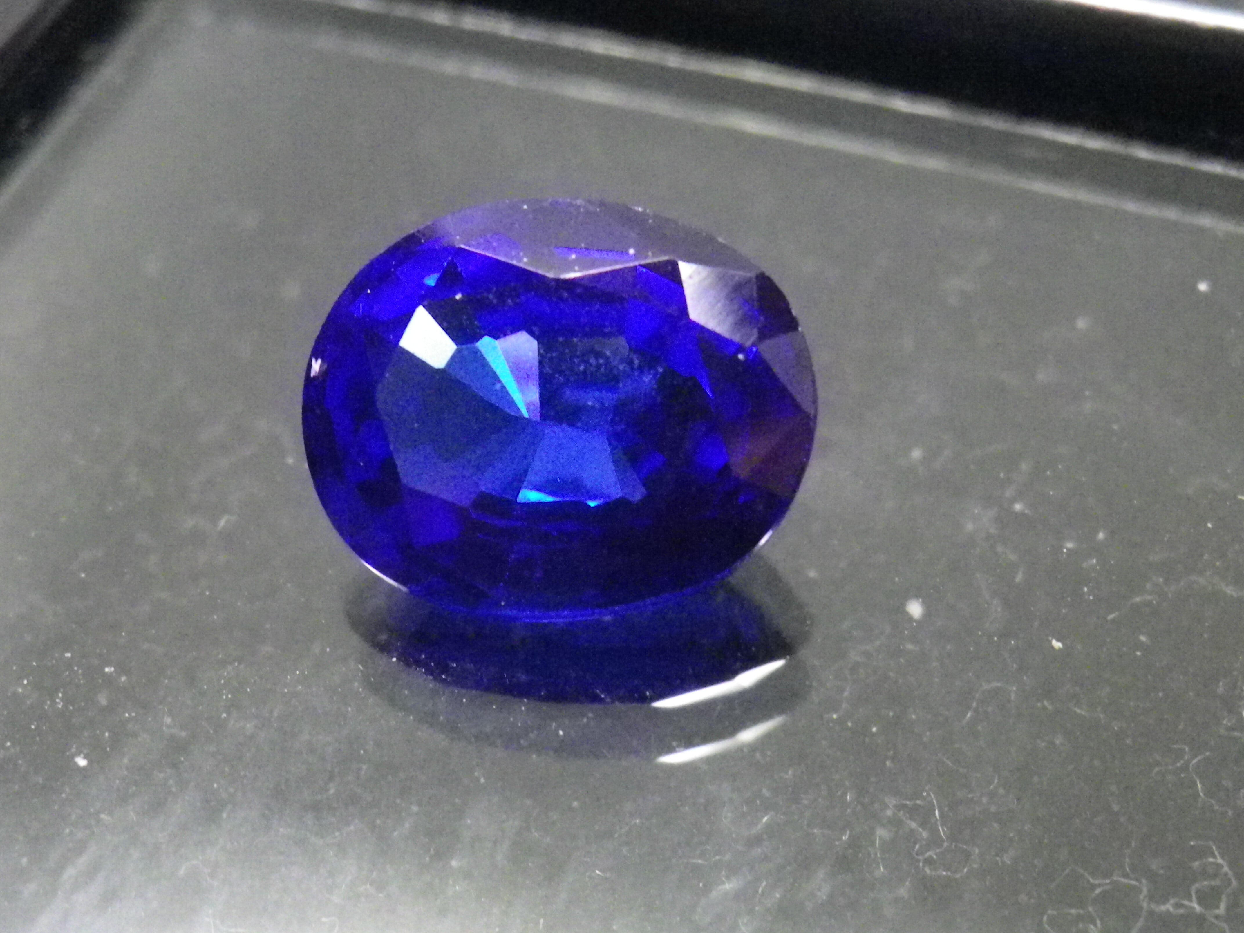 ジュエリー⭐︎スターサファイヤ ストーン　3.43ct 8×7.9mmルースNo26989