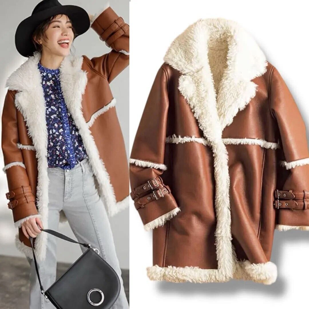 美品 キャメル(らくだ)100%お素材 32 PARADIS サイドジップコート