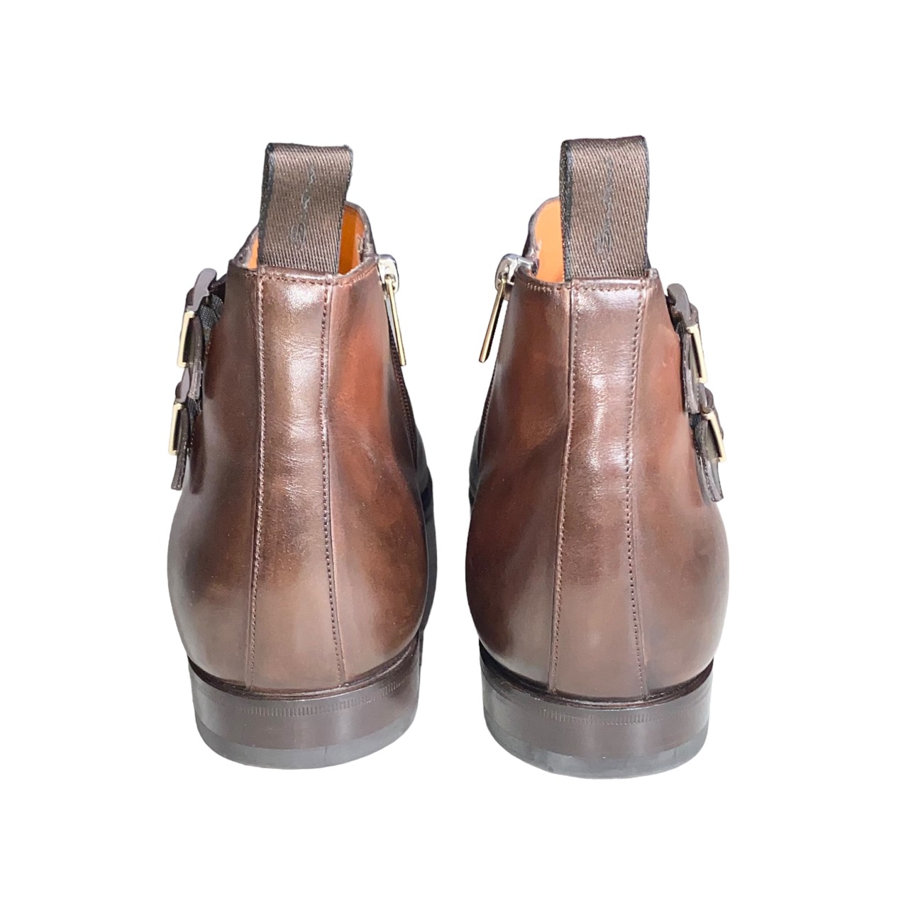 SANTONI side zip boots