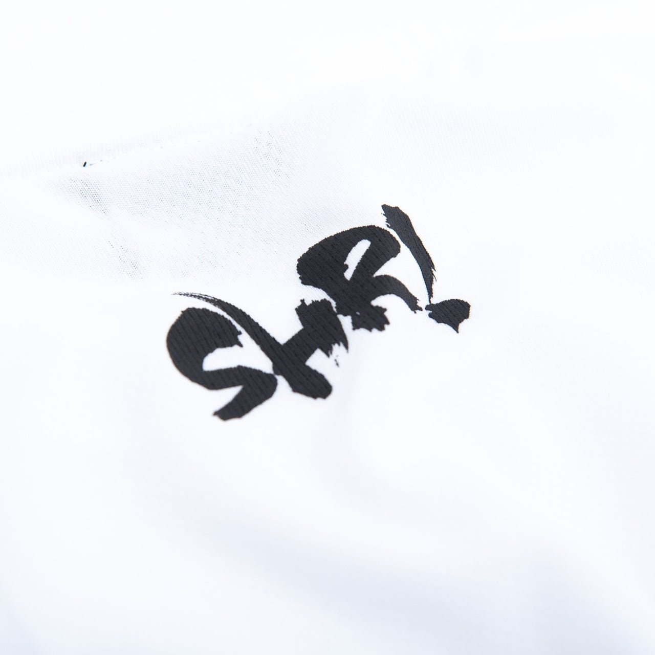 SHOEHURRY! LOGO DRY T-SHIRT (WHITE/BLACK) | ドライTシャツ(ホワイト/ブラック)