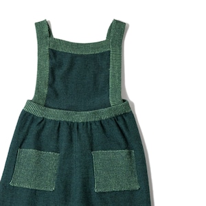 Knit Planet / Pocket Dungarees / GREEN